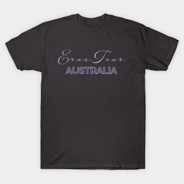 Eras Tour Australia T-Shirt by Likeable Design